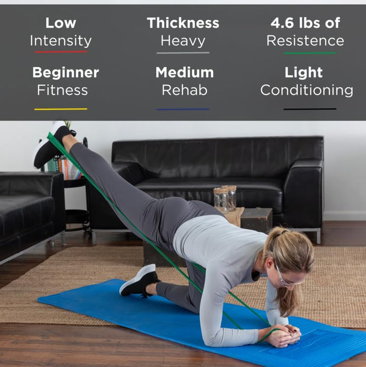 Natural Rubber Light Bands Set Yellow red Green(Mfgr#20403)