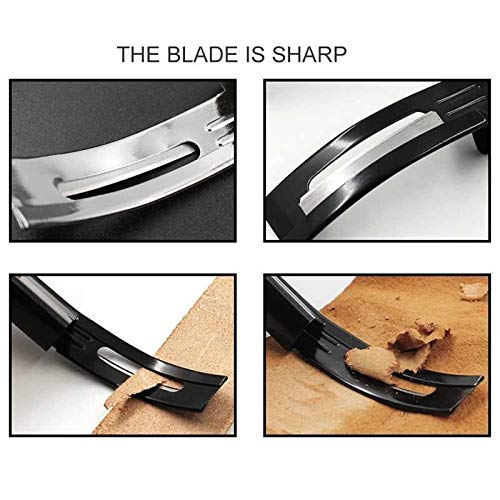 PLANTIONAL Metal Leather Skiver Set, 5 Kinds of Leather