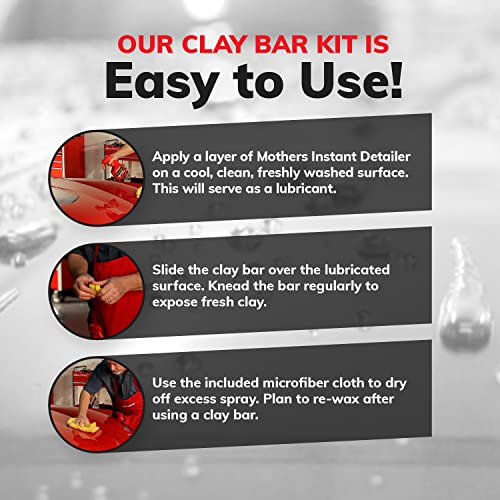 Mothers 07240 California Gold Clay Bar System