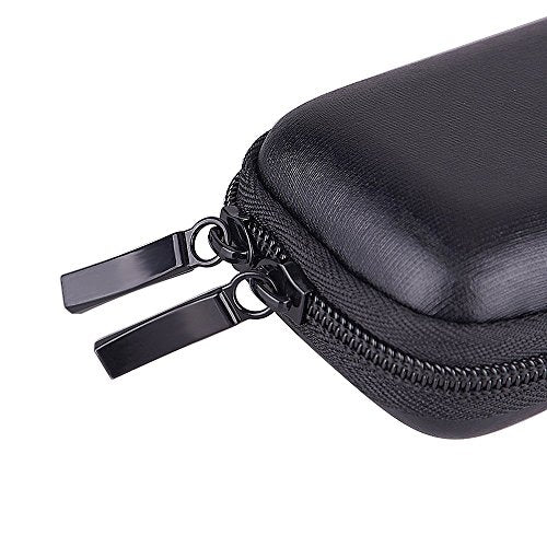 Black Pencil Case EVA Hard Shell Pen Case Holder for Executive Fountain and Stylus Touch Pen