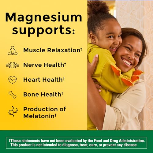 Nature Made Magnesium Oxide 250 mg, Magnesium Supplemen