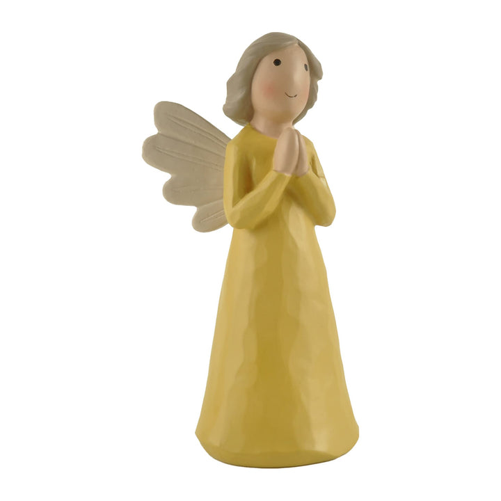 Praying Angel Statue Religious Gift Remembrance Angel - 5.83 Inch,Polyresin