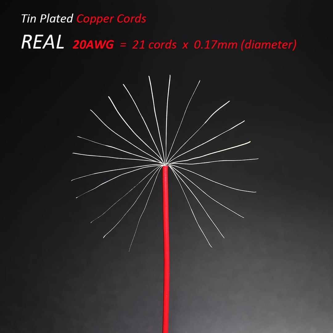 Breadboard Jumper Wires 20AWG, Exclusives 10CM Male to Male Jumper Cable Wires M/M 4&#39;&#39; 10 Colors Pack of 120 Square Head 0.1&#39;&#39; (4&#39;&#39;, M/M)