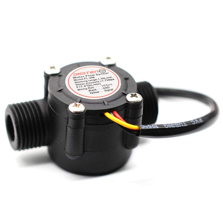 DIGITEN G1/2 Water Flow Hall Sensor Switch Flow Meter F