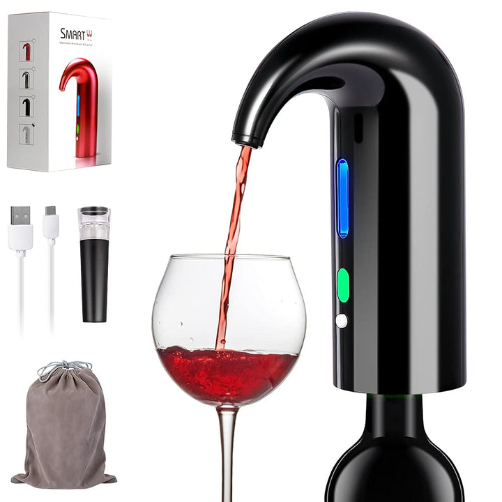 Electric Wine Aerator, Electric Wine Pourer and Wine Di