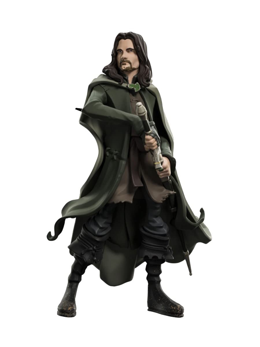 Collectibles Lord of The Rings Mini Epics Vinyl Aragon 12 cm Figures, Gray, Standard