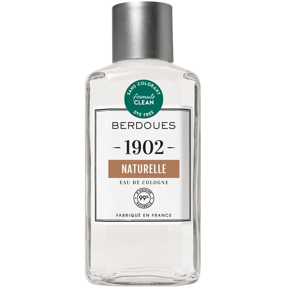 Berdoues 1902 Naturelle Eau De Cologne Tradition Splash 8.3 Oz / 245 Ml For Men, 16.96 Ounce