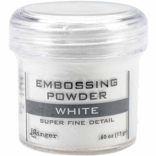 Ranger Embossing Powder, .60 oz, White