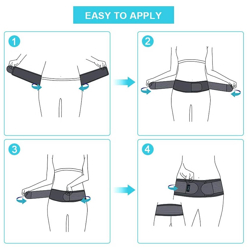 Si Belt,Sacroiliac Si Joint Hip Belt Brace Waist Suppor