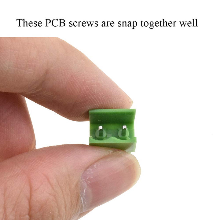 Hahiyo PCB Screw Male Female 300V 10A Terminal Block Mo