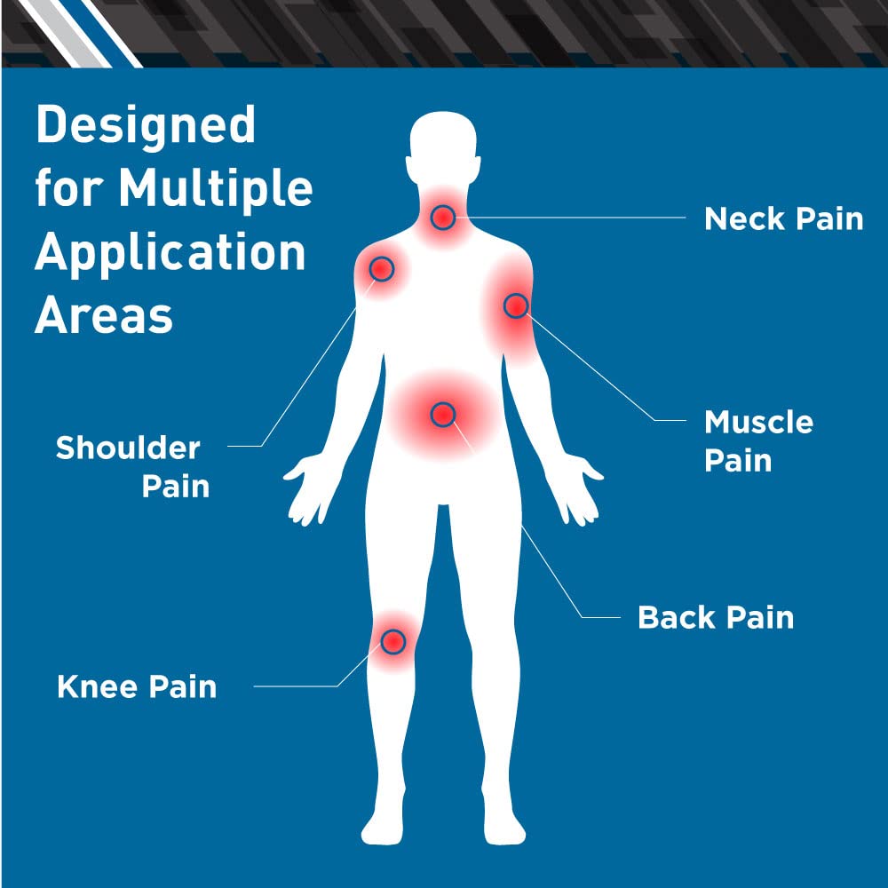 ZZHP1427 14 x 27 Black Digital Electric Moist Heating Pad white/27 inches AD