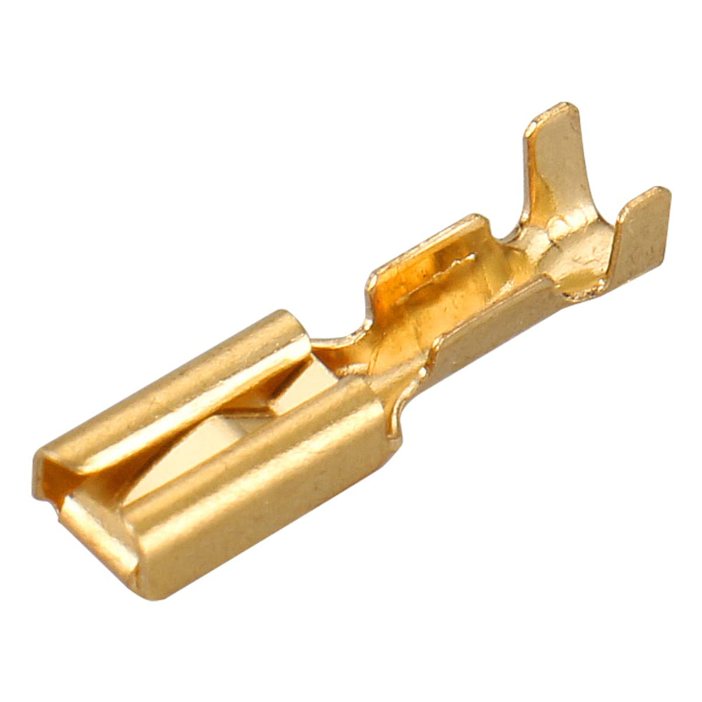 0.11 Female Spade Quick Splice Crimp Terminals 2.8mm Crimp Connector Non Insulated Pack of 100