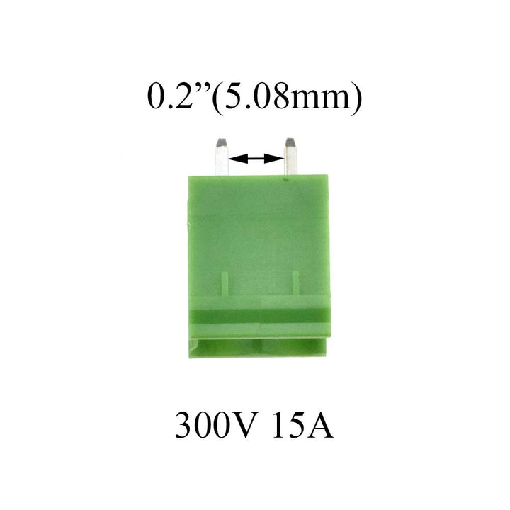 Hahiyo PCB Screw Male Female 300V 10A Terminal Block Mo