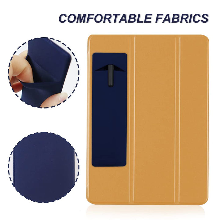 4 Pieces Adhesive Pen Holder for Notebook, Notebook Pen Holder Pouch, Stick-On Pen Holder, Adhesive Pencil Case Sleeve for Journals, Notebooks (black)