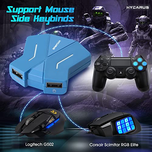 Xim Apex Keyboard and Mouse Adapter for Xbox One, PS4, Nintendo Switch - USB Type C, Auxiliary