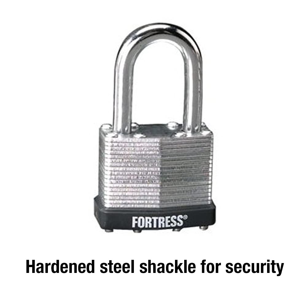 1803DLF Fortress Outdoor Padlock with Key, 1 Pack