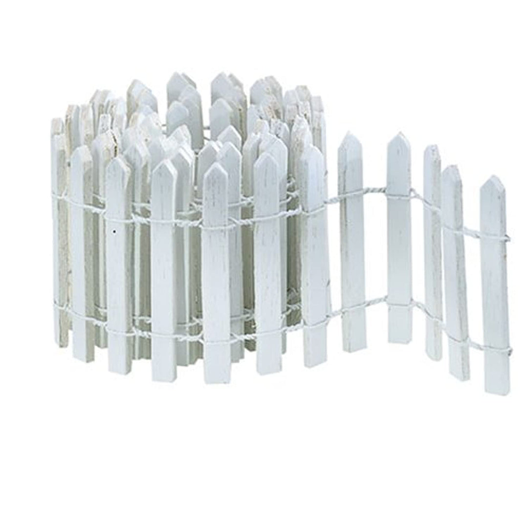 Accessories for Village Collections Snow Fence Figurine, 36 Inch, White