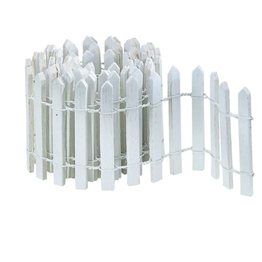 Accessories for Village Collections Snow Fence Figurine, 36 Inch, White