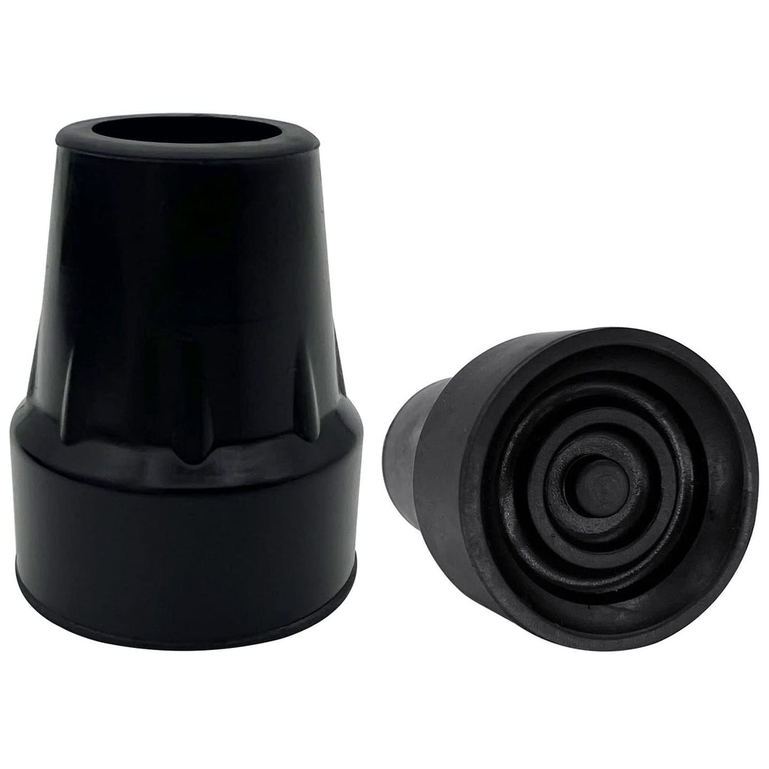 Replacement Cane Tips, 7/8 Inch, Black.