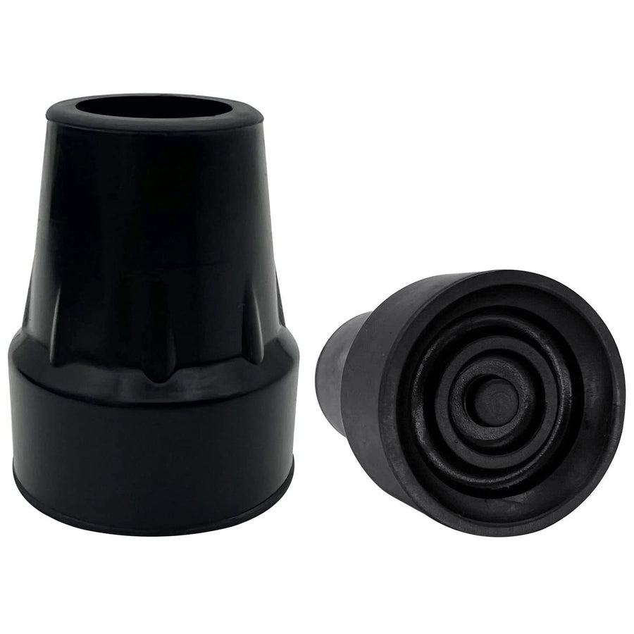 Replacement Cane Tips, 7/8 Inch, Black.