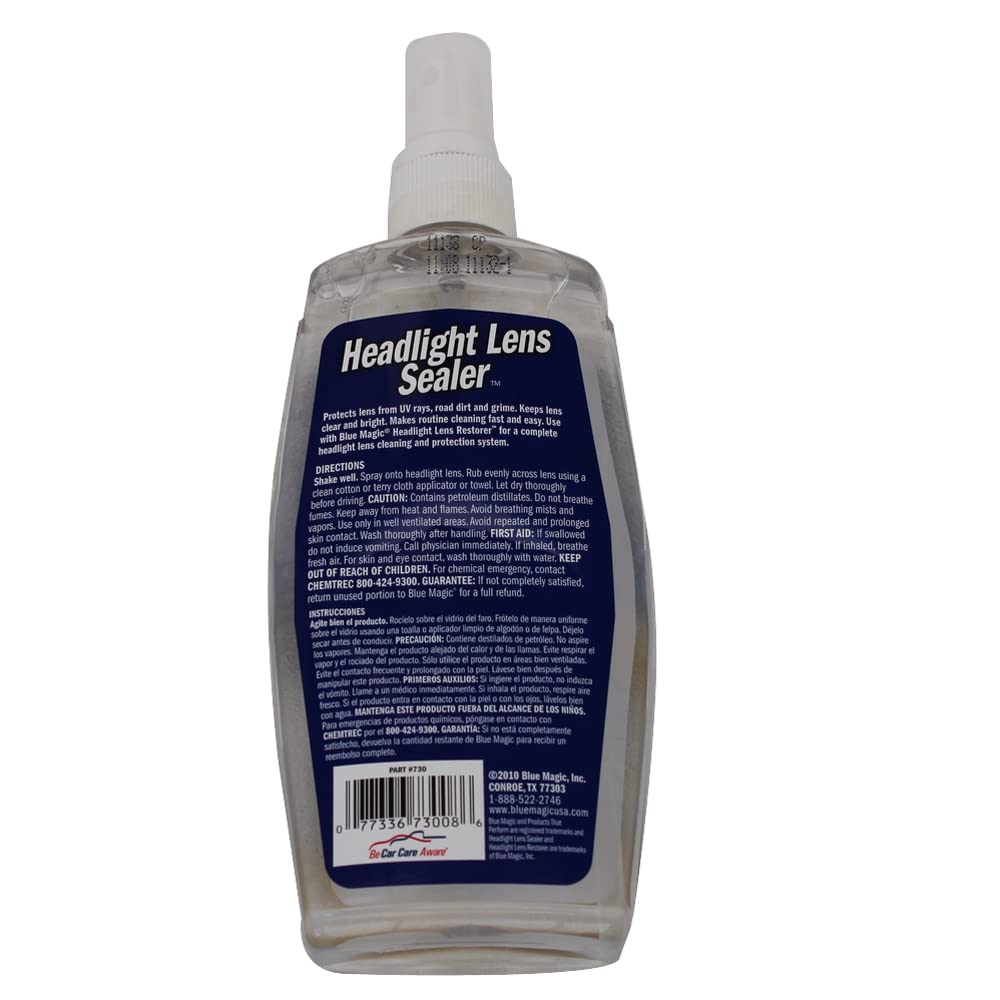 730-6 Headlight Lens Sealer - 8 oz.
