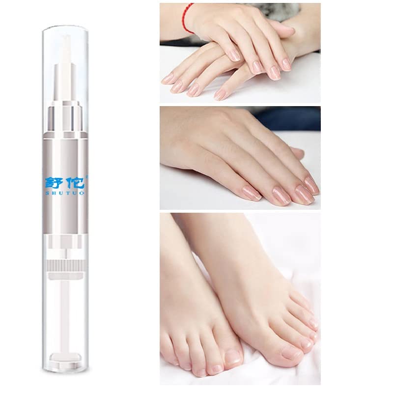 4 Pcs Nail Repair Treatment for Toenail and Fingernail,Toenail Nail Treatment,Nail Repair Pen Renew Damaged Discolored Foot &amp; Toenails