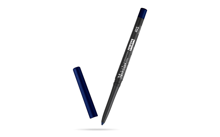 Milano Made To Last Definition Eyes, Extremely Long-Lasting Automatic Eye Pencil, Waterproof, Paraben Free, Intense, Creamy Color, Pencil with Sharpener - 405 Navy - 0.012 Oz