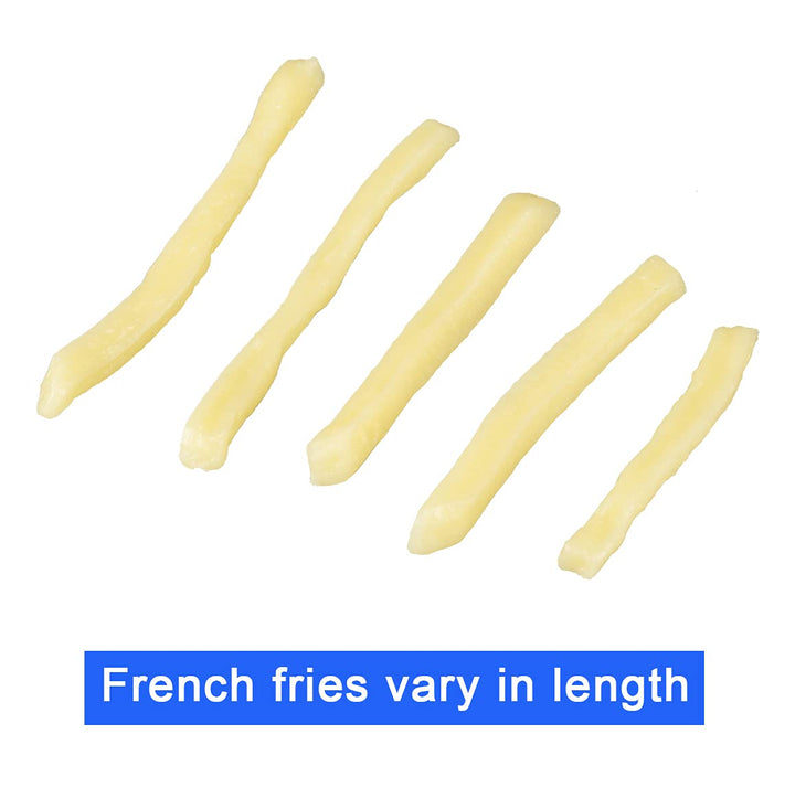 15pcs Fake French Fries, Realistic Fake Fast Food, Simulation Artificial Fake Cooking Play Food Model, Kitchen Toy Decoration, Restaurant Display Party Tricky Props