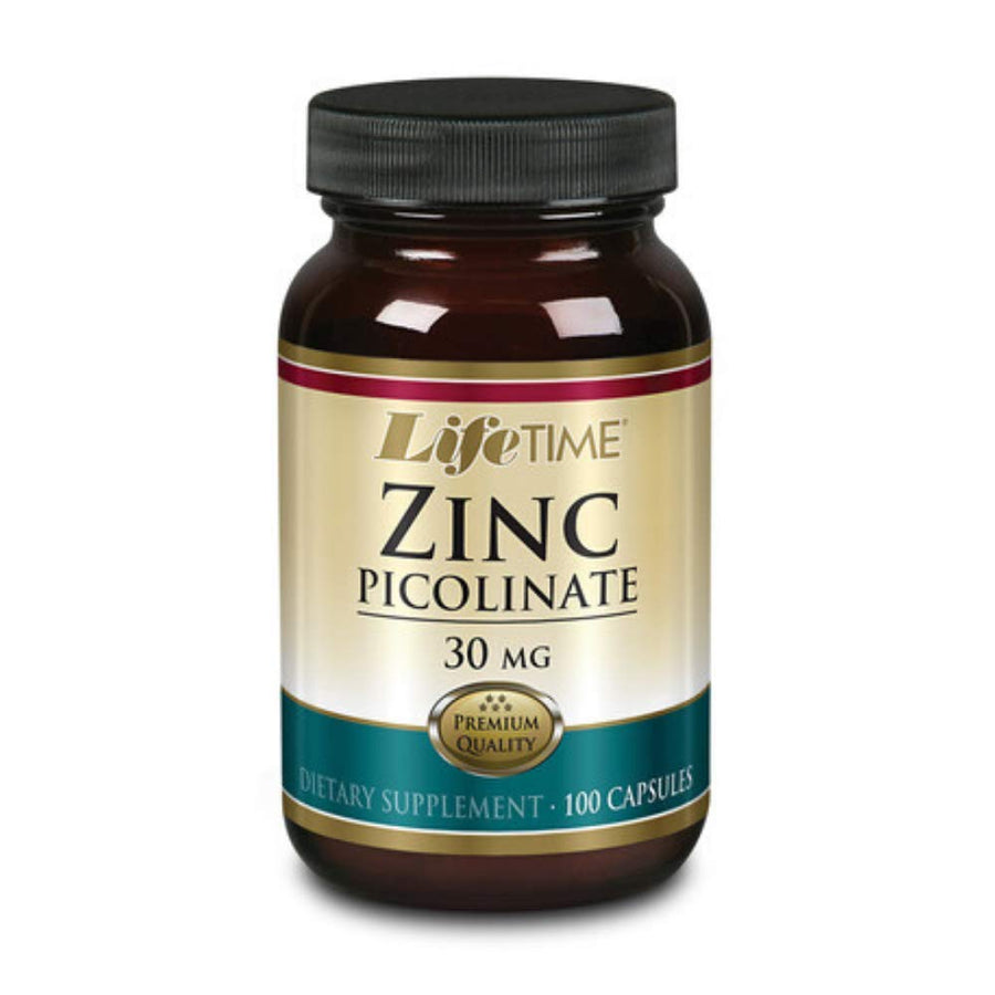 LIFETIME Zinc Picolinate, Capsule (Btl-Glass) 30mg | 10