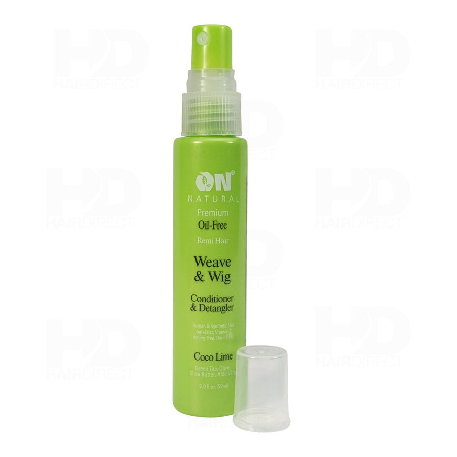 On Organic Natural Premium Oil-Free Weave & Wig Conditioner & Detangler Coco Lime 2 oz