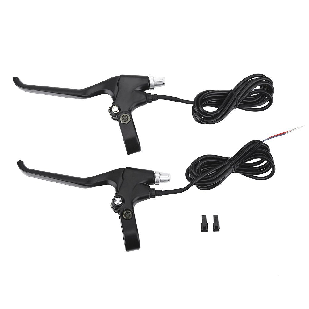 Yinhing Brakes, Brake Lever Set,1 Pair 2 Wires Left & Right Electric Brake Lever Replacement Part