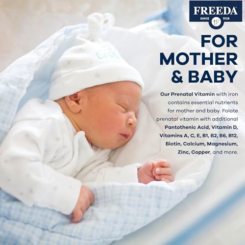 FREEDA Prenatal Vitamin - Kosher Prenatals - Prenatal V