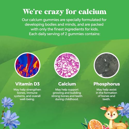 Natures Craft Tasty Kids Calcium Gummies - Vitamin D &a