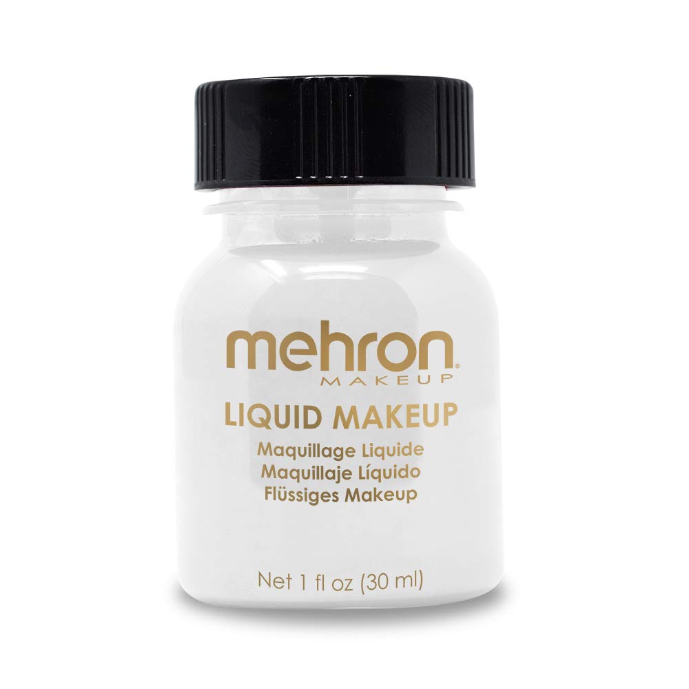 Makeup Liquid Face &amp; Body Paint, WHITE - 1oz