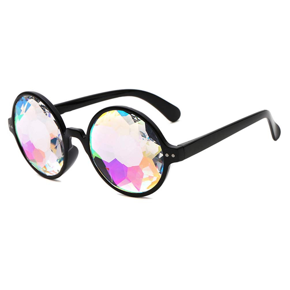 Armear Women Kaleidoscope Rave Rainbow Glasses Prism Mi