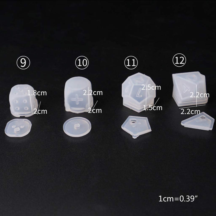 1pc DIY Silicone Resin Casting Molds Crystal Epoxy Mold