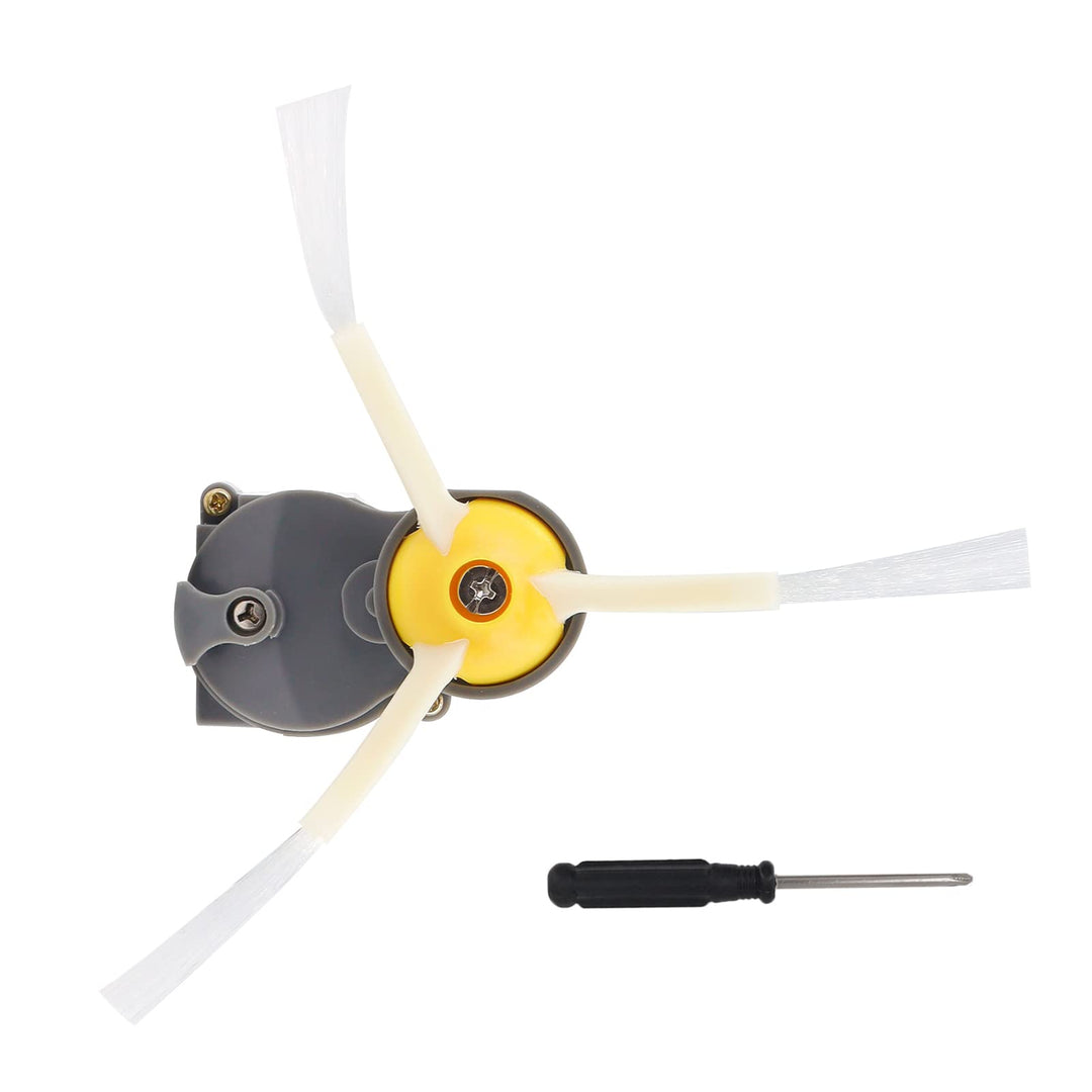 Side Brush Motor Module for iRobot Roomba 500 600 700 800 900 I3 Series Robot Vacuum Cleaner (Replacement Motor Module + Side Brush +Screwdriver)