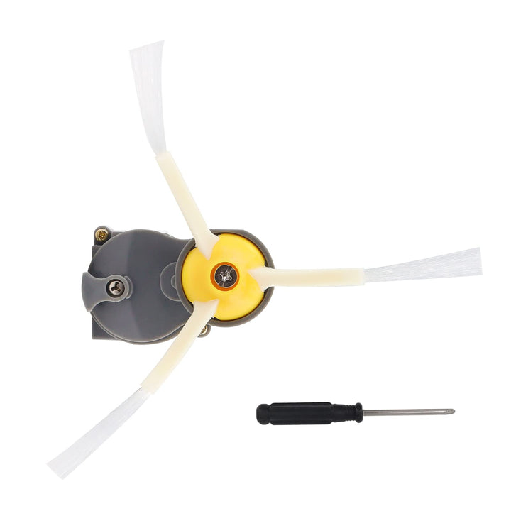 Side Brush Motor Module for iRobot Roomba 500 600 700 800 900 I3 Series Robot Vacuum Cleaner (Replacement Motor Module + Side Brush +Screwdriver)