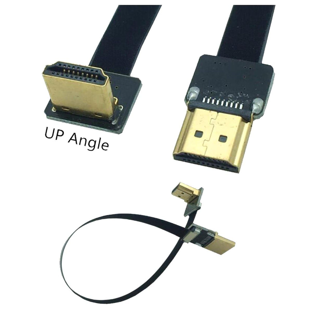Kework FPV HDMI Cable, 20cm FPV HDMI Slim Flat Cable, 9
