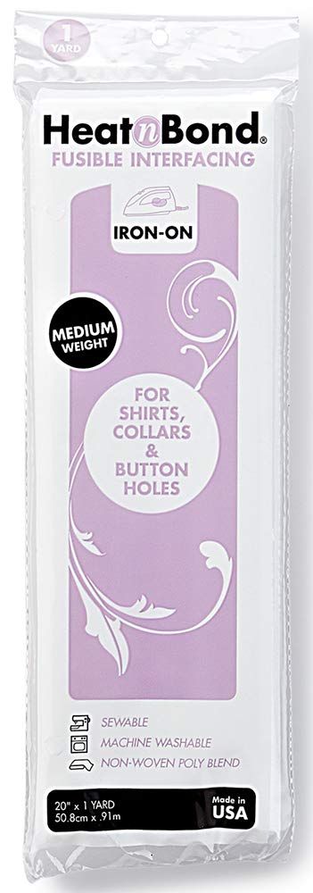 Heat'n Bond 102974 Medium Weight Iron-On Fusible Interfacing