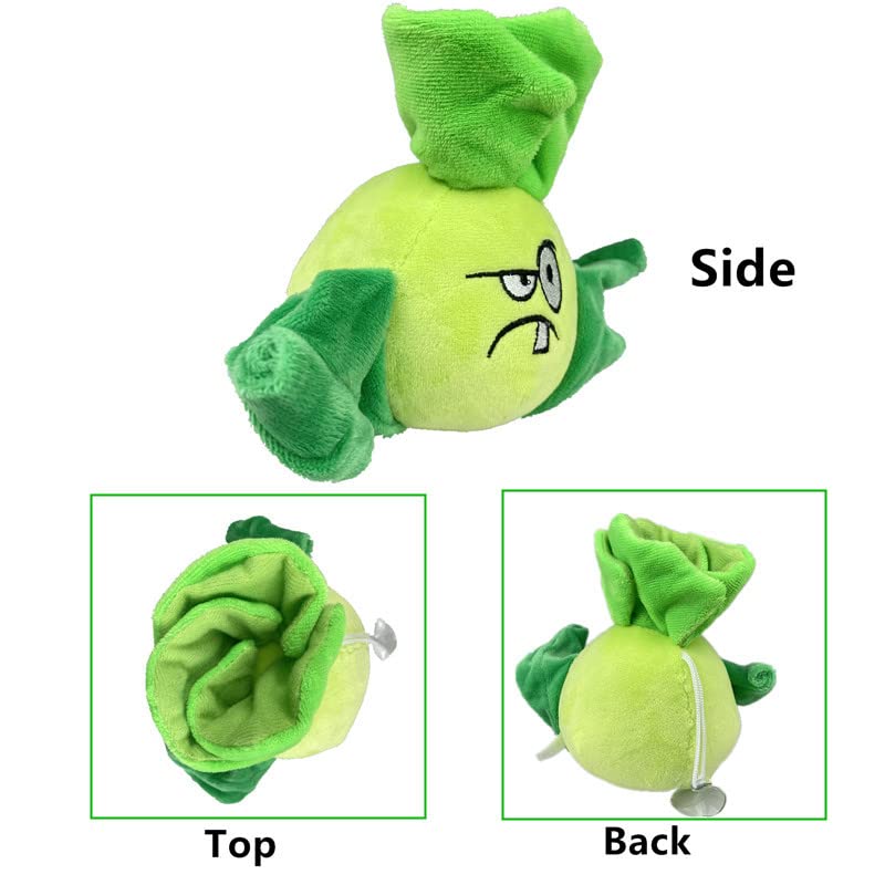 JHESAO 6 PVZ Plush Bonk Choy Toys PVZ 1 2 Stuffed Soft 