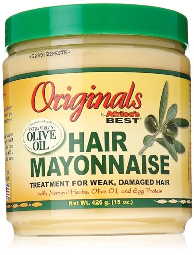 Africas Best Orig Hair Mayonnaise 15 Ounce Jar (443ml)