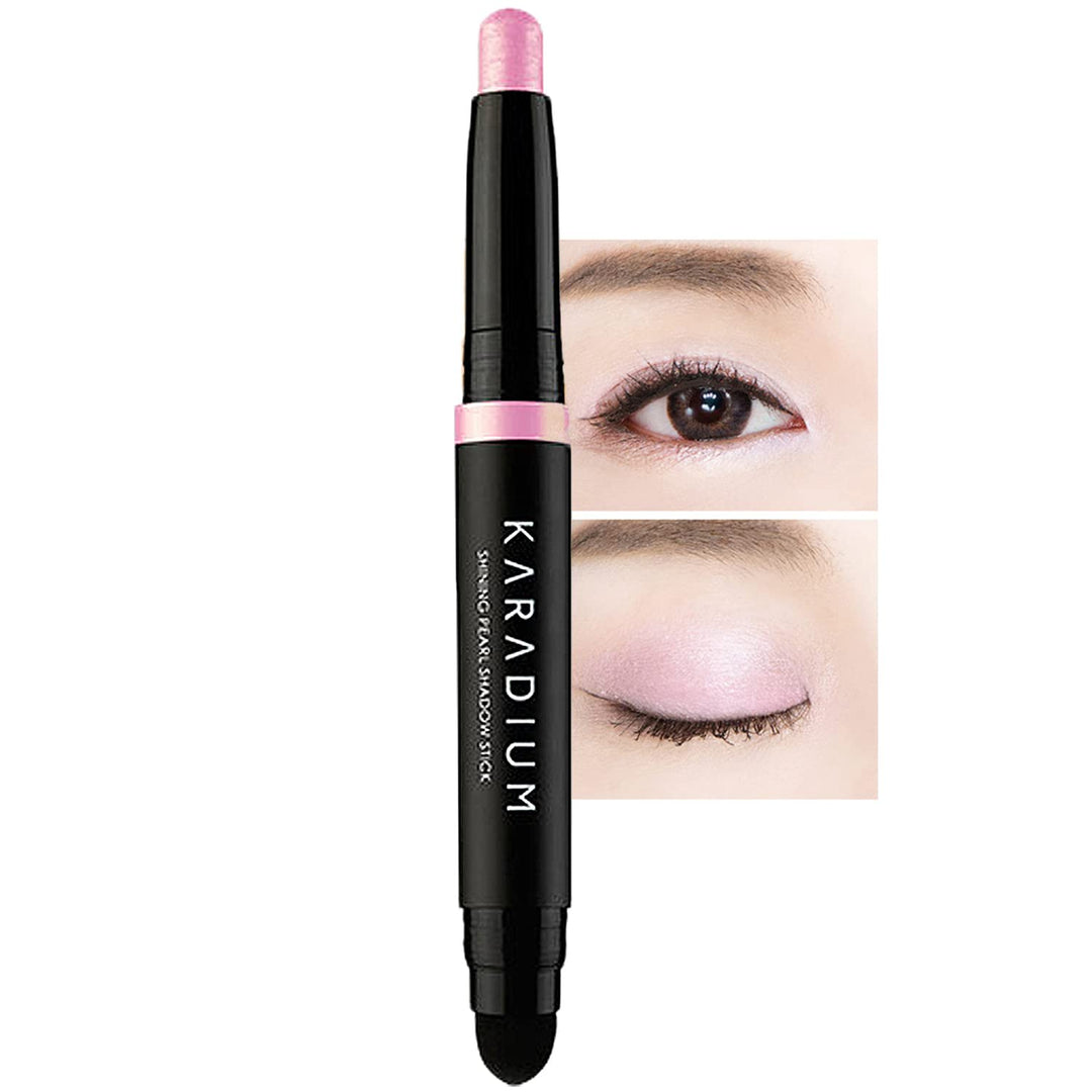 [] Shining Pearl Smudging Eye Shadow Stick 1.4g 10 Colors/Daily Eye Makeup (#2 Ice pink)