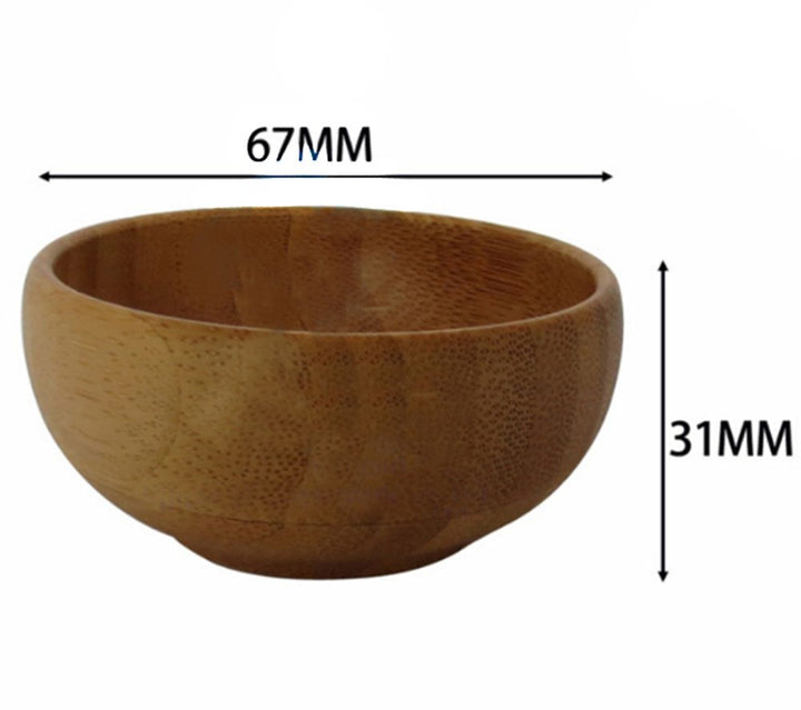 TOPWEL Facial Skin Care Bamboo Mask Mixing Bowl Stick K