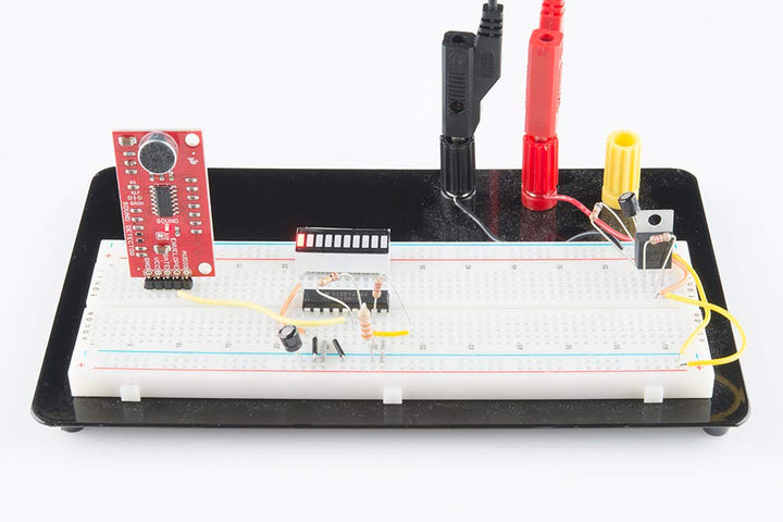 Sound Detector Audio Sensing Breakout Three Different outputs Audio Presence of Sound Binary Indication Amplitude Analog Representation VCC: 3.5V to 5.5V Ideal Voltage is 5V
