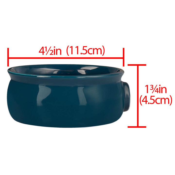 Linkidea Ceramic Shaving Soap Bowl with Non-slip Handle