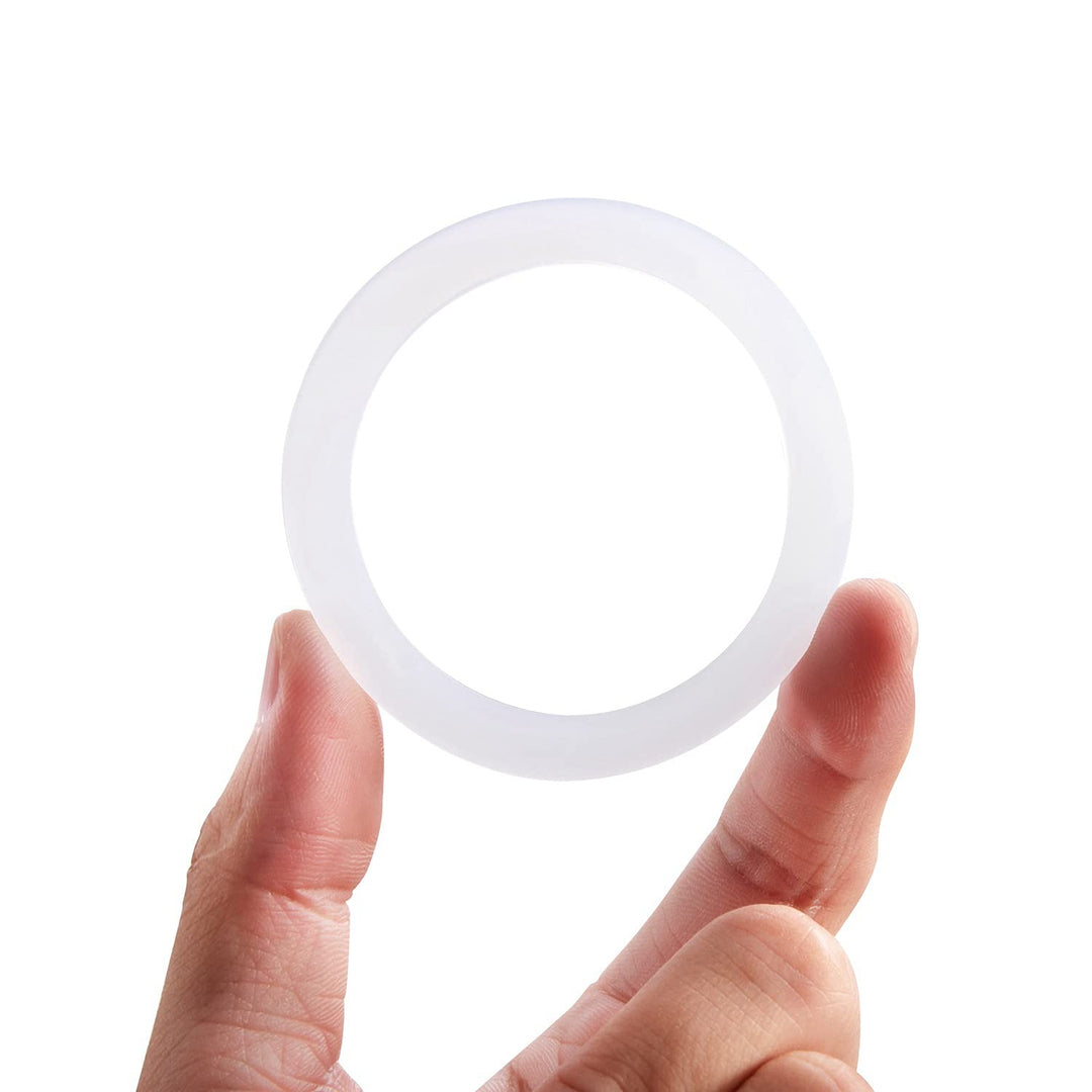8 PCS Replacement Spare Food Grade Silicone (Better Than Rubber) Gasket Seal Ring For Aluminium Stovetop Coffee Maker Pots 3 Cups &amp; 4 Cups