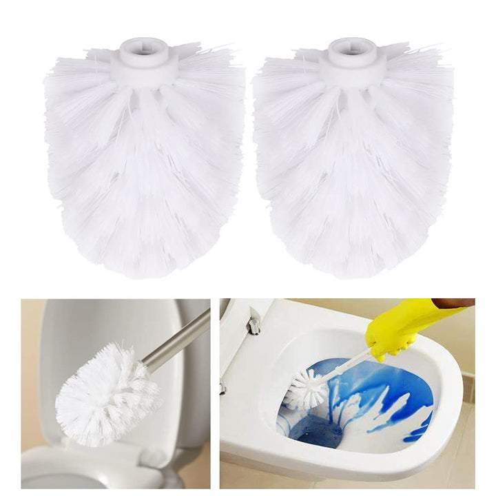2PCS Toilet Brush Replacement Head Cleaning Tool, Suita