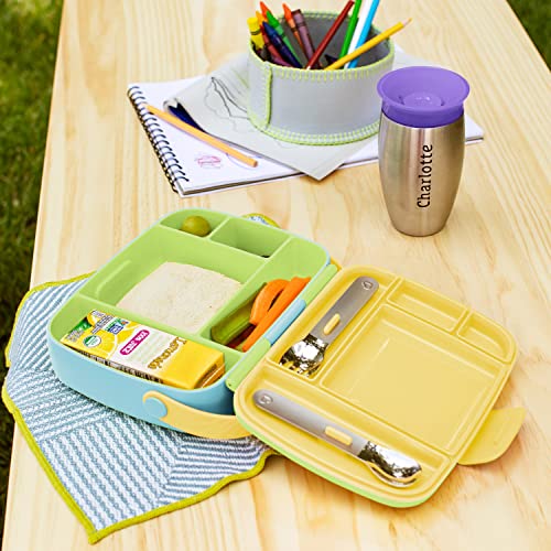 Munchkin® Lunch™ Bento Box for Kids, Includes Utensils,