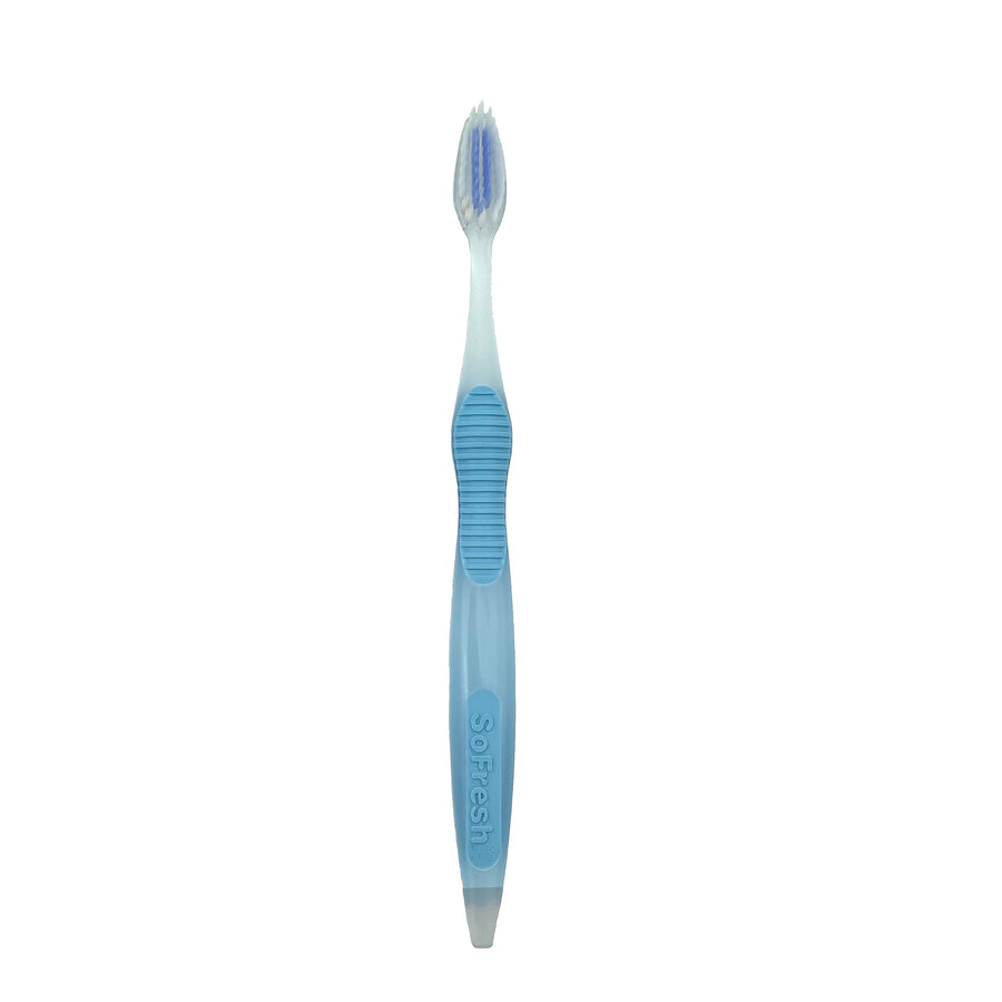 One Sofresh Flossing Toothbrush Soft Full Size Assorted